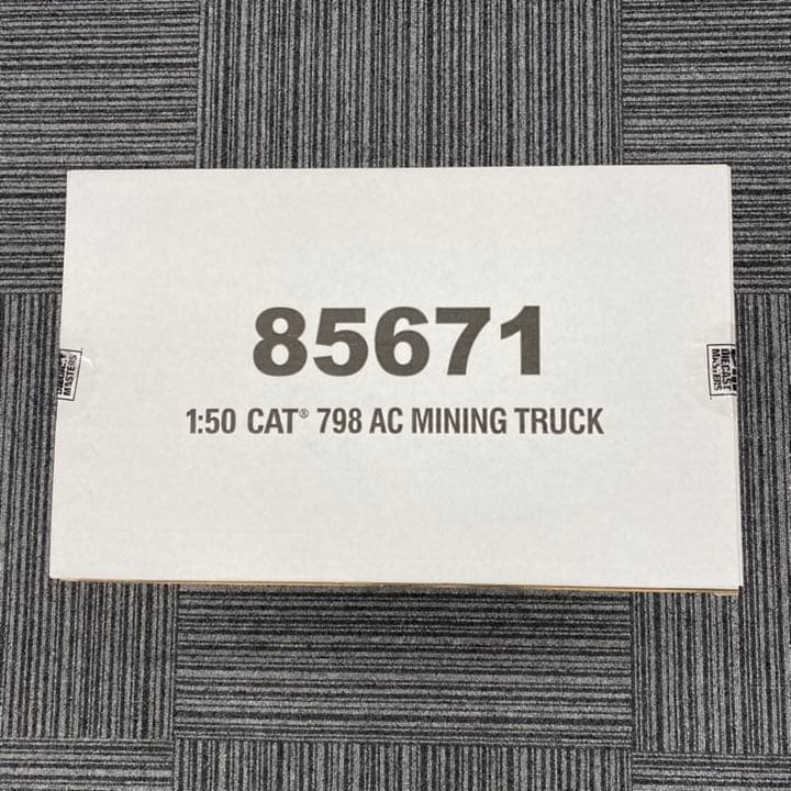【新品】ダイキャストマスター CAT 798 AC 1/50 マイニングトラック