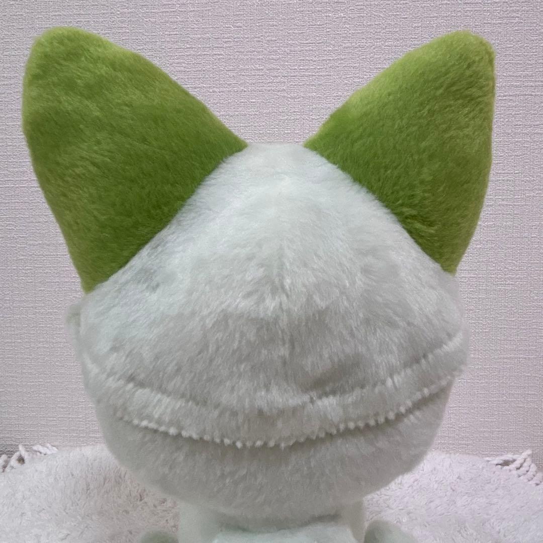 ポケットモンスター なでてみつめてぱちくりニャオハ