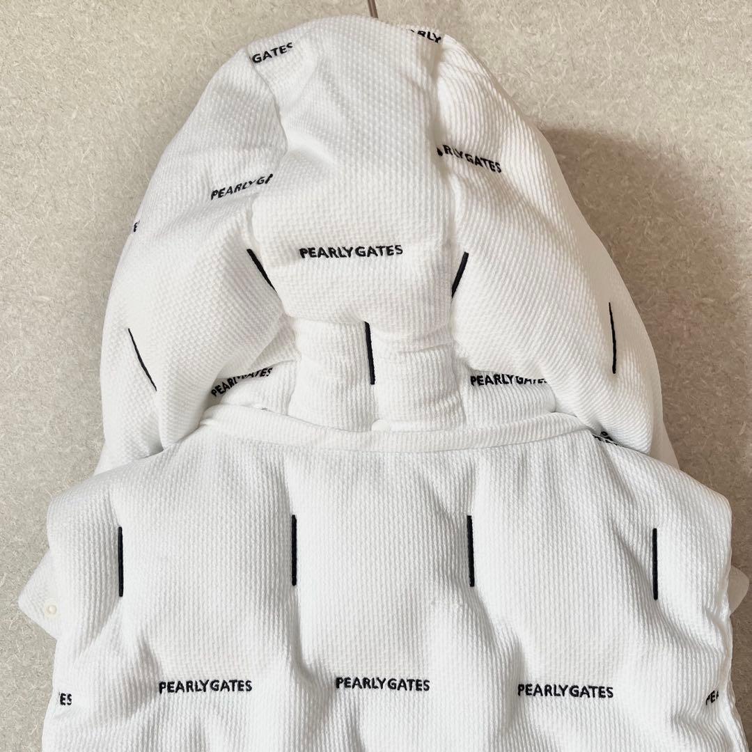 PEARLY GATES 中綿　フルジップベスト　フード付き サイズ4