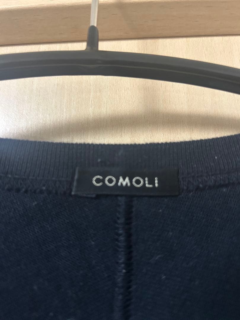 コモリ　22AW フットボール　tシャツ　ネイビー　3