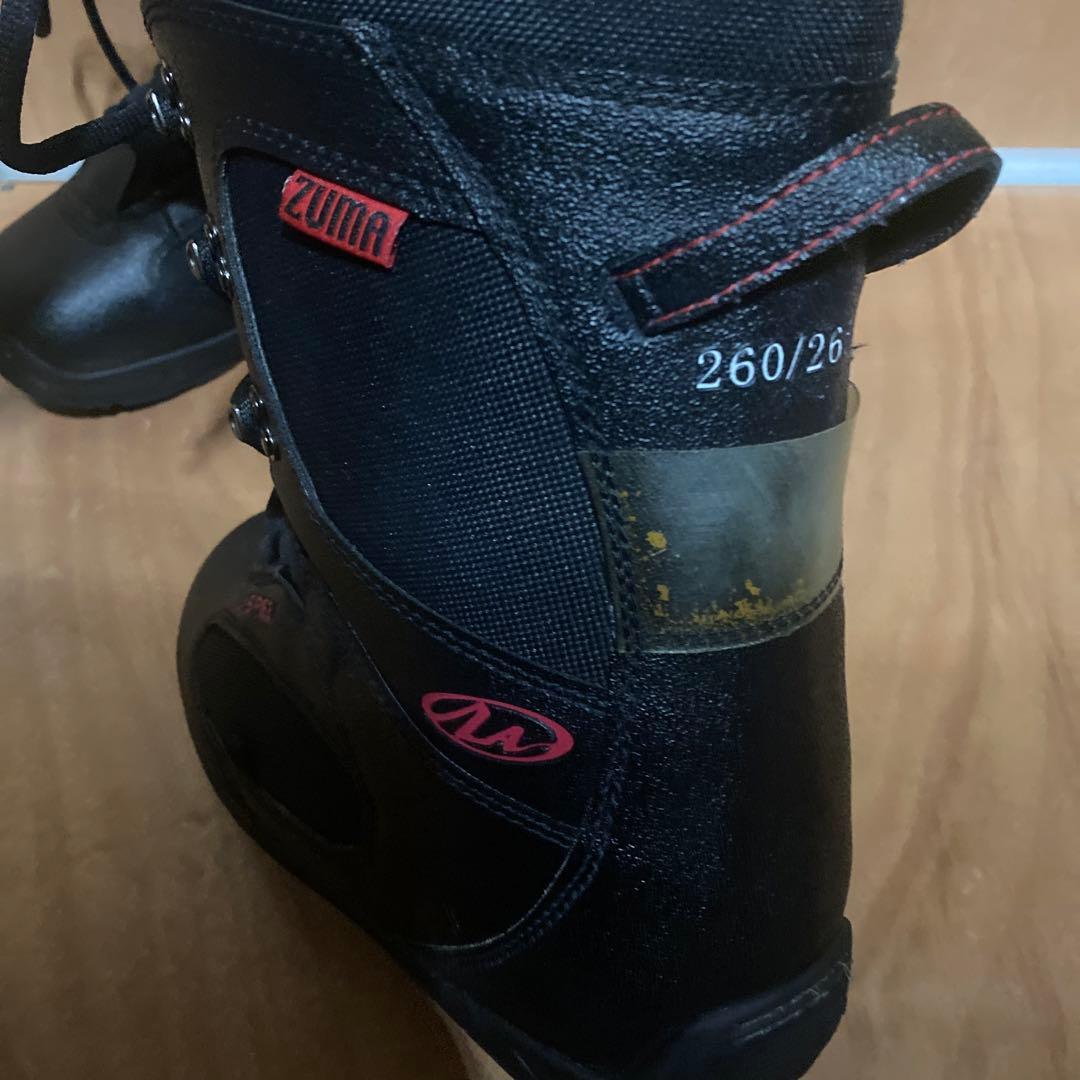 【即日発送_送料無料】ZUMA ツマ スノーボードブーツ 26.5cm