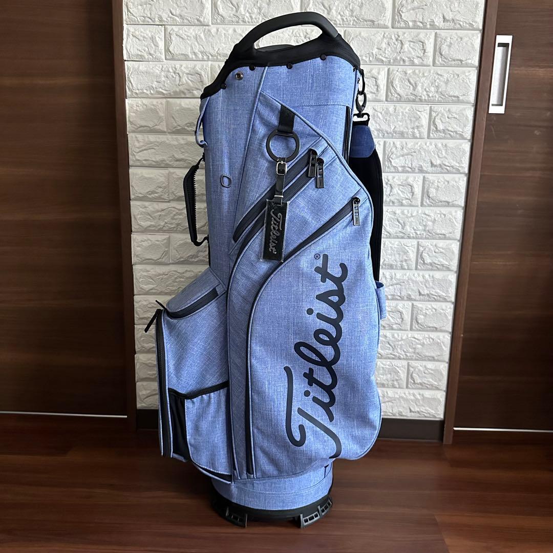 美品 タイトリスト スターズ＆ストライプス カート14 キャディバッグ 限定
