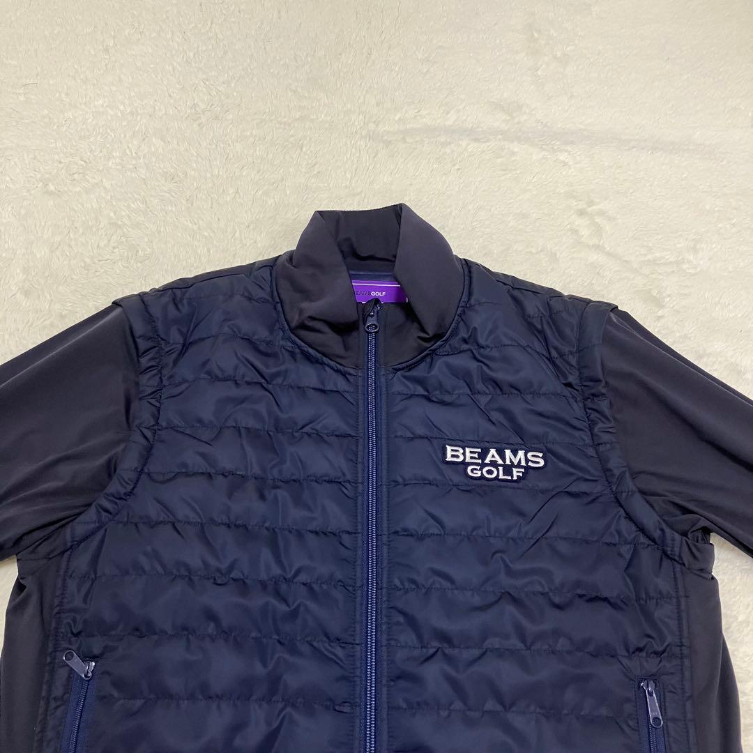 ⭐︎極美品⭐︎BEAMS GOLF パッカブル ２WAY パデッドブルゾン ダウン