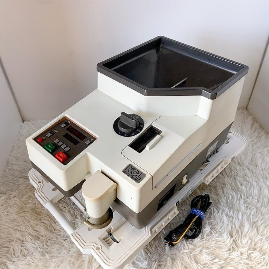ナカバヤシNCK-1000硬貨計算機/メダルカウンター 計数機【動作品】