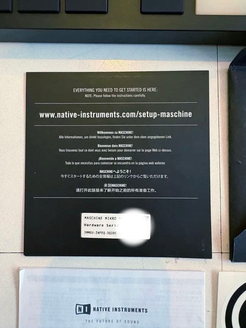 DTM・DAW Maschine mikro mk3