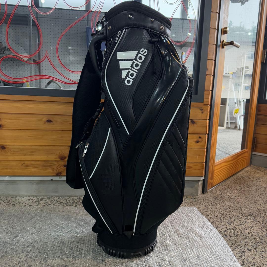 未使用展示品❗️【アディダスゴルフ】軽量設計 9.0型 ゴルフ キャディバッグ