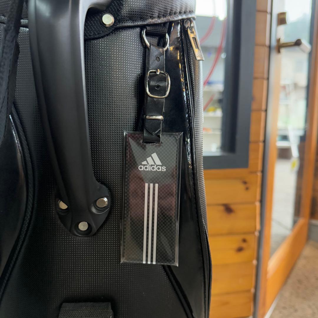 未使用展示品❗️【アディダスゴルフ】軽量設計 9.0型 ゴルフ キャディバッグ