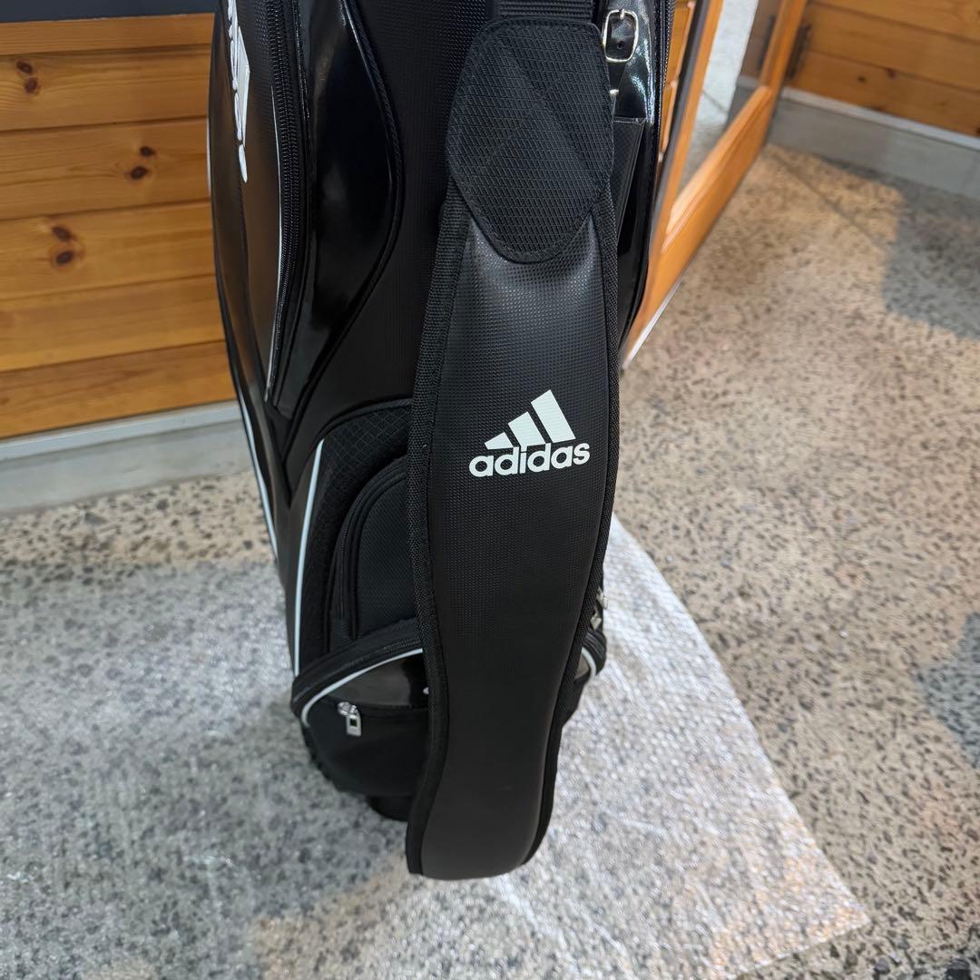 未使用展示品❗️【アディダスゴルフ】軽量設計 9.0型 ゴルフ キャディバッグ