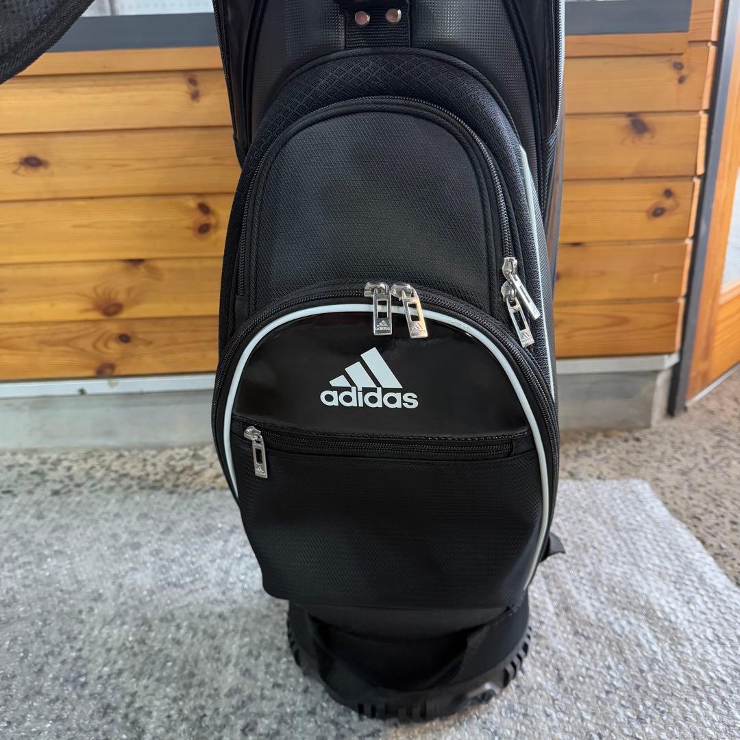 未使用展示品❗️【アディダスゴルフ】軽量設計 9.0型 ゴルフ キャディバッグ