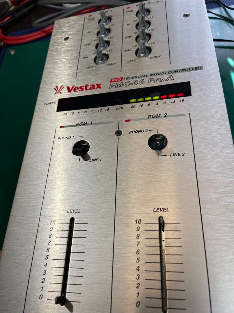 VESTAX ベスタクス　PMC-06ProA フェーダーメンテ　カットラグ