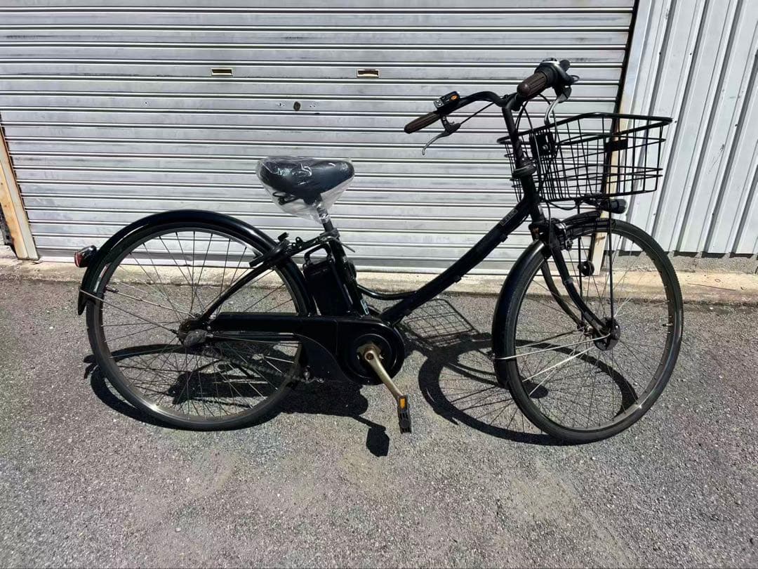 379 パナソニック 電動アシスト自転車 26インチ　8AH 充電器付き