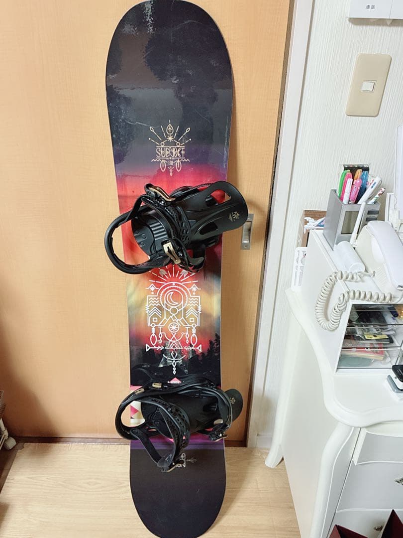 サロモンサブジェクト　138cm スノーボード　ビンディング・カバー付き