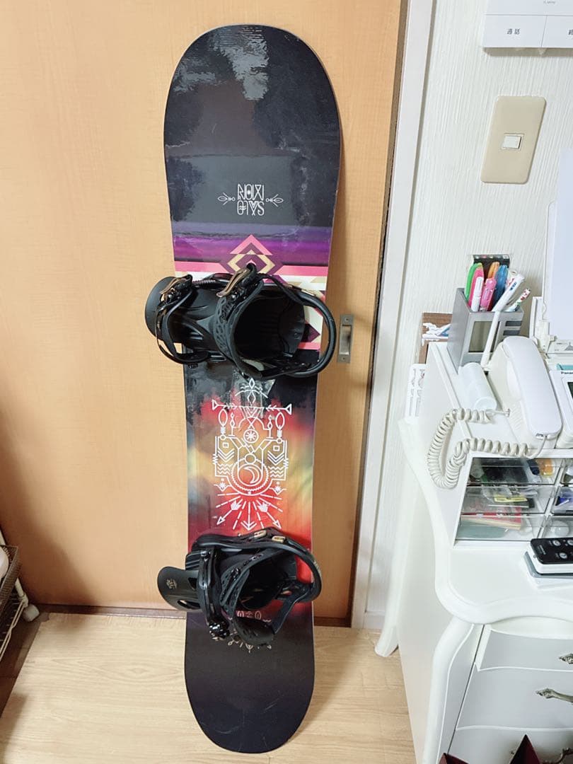 サロモンサブジェクト　138cm スノーボード　ビンディング・カバー付き