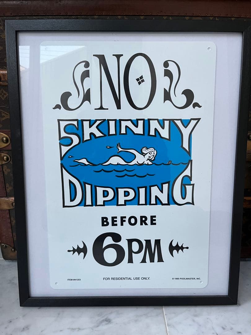 【ビンテージ】デッドストック1995年製 アメリカ プール サイン額装2枚セット