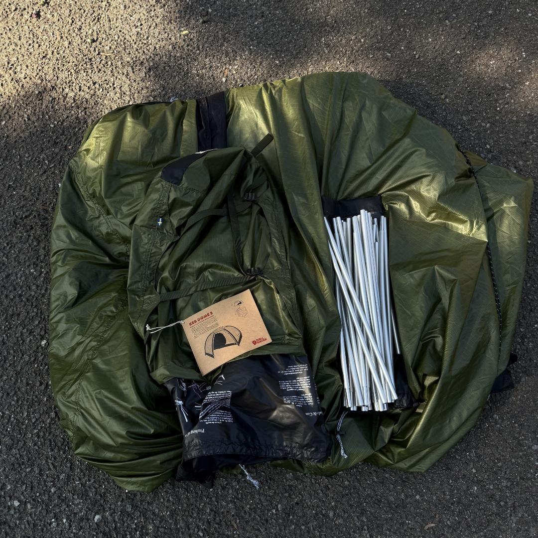 Keb Dome 3 フェールラーベン ケブドーム3 テント パイングリーン