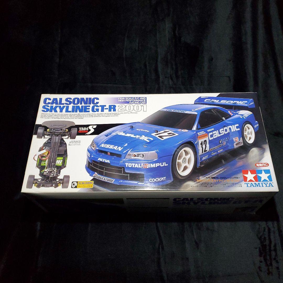 タミヤ TA04S 1/10 スカイライン GT-R 2001 R34 絶版商品