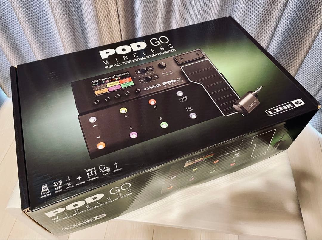 LINE 6 POD GO WIRELESS ギターエフェクター