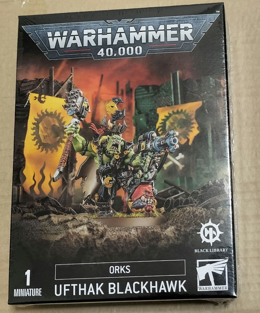 WH40K　オルク　ウフザック・ブラックホーク