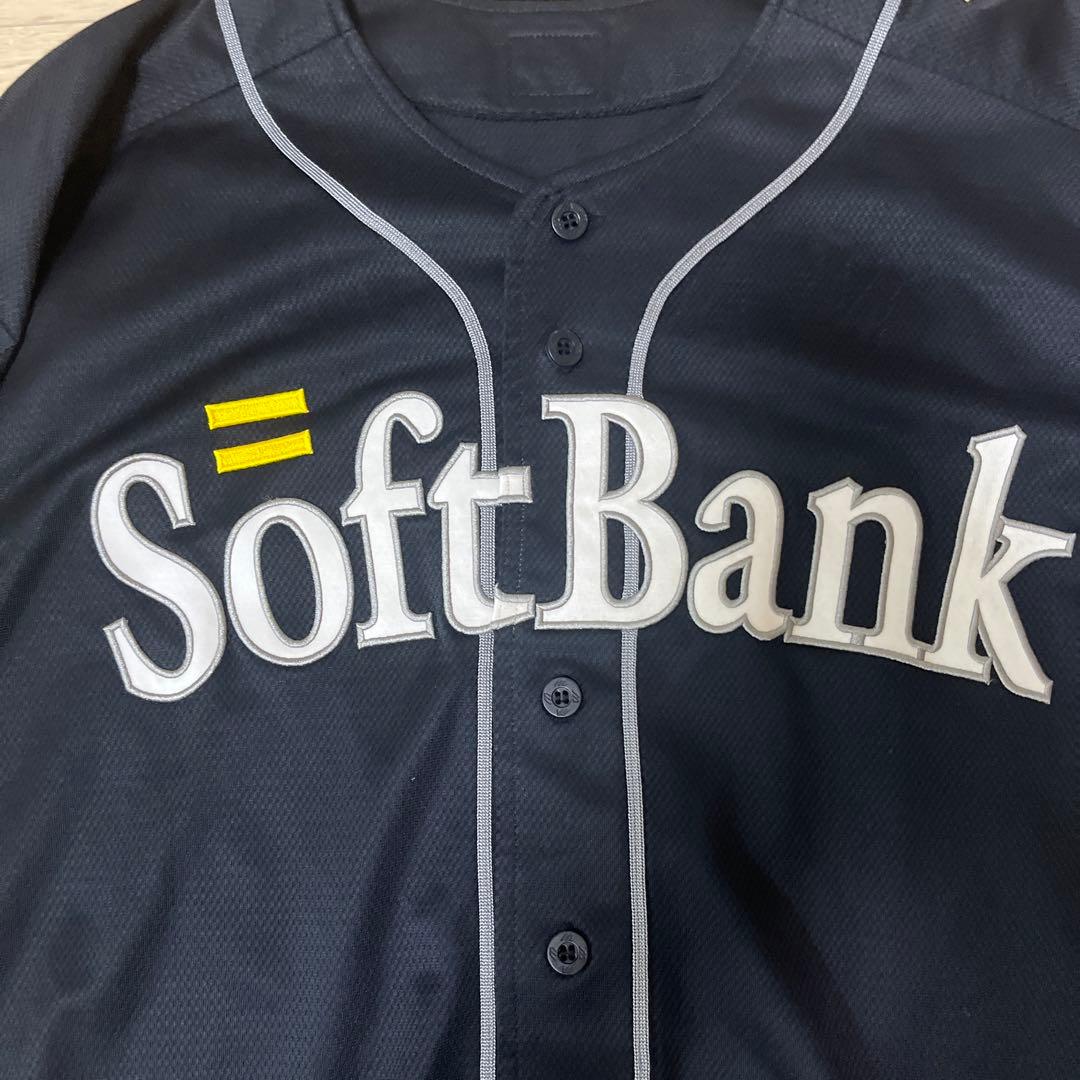 福岡ソフトバンクホークス　松田　ビジターユニフォーム　実使用