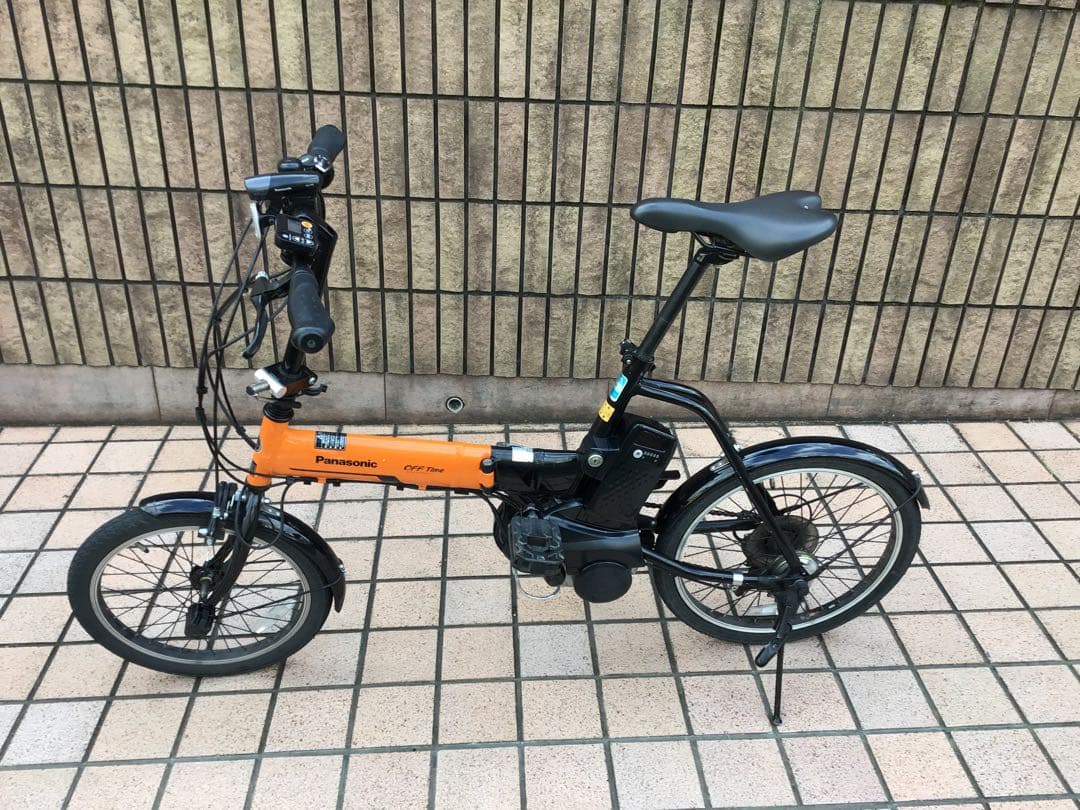 Panasonic パナソニック　オフタイム　電動　折りたたみ自転車　手渡限定