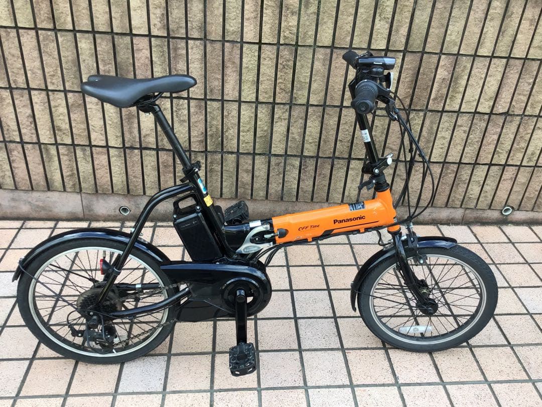 Panasonic パナソニック　オフタイム　電動　折りたたみ自転車　手渡限定
