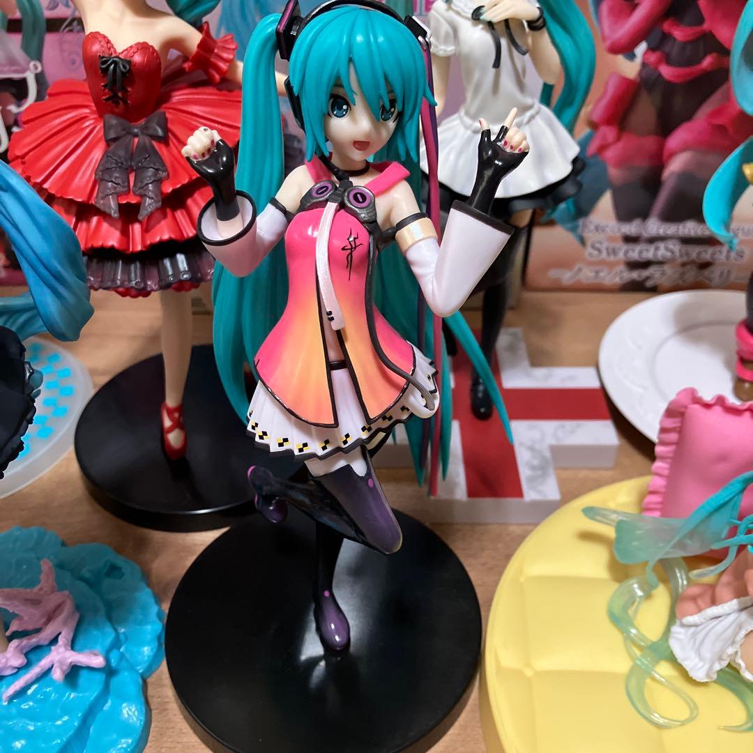 初音ミク　フィギュア　箱付き　まとめ　セット　9個セット