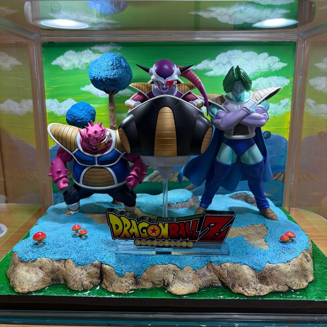 ドラゴンボール ジオラマ リペイント 自作 ナメック星 フィギュア