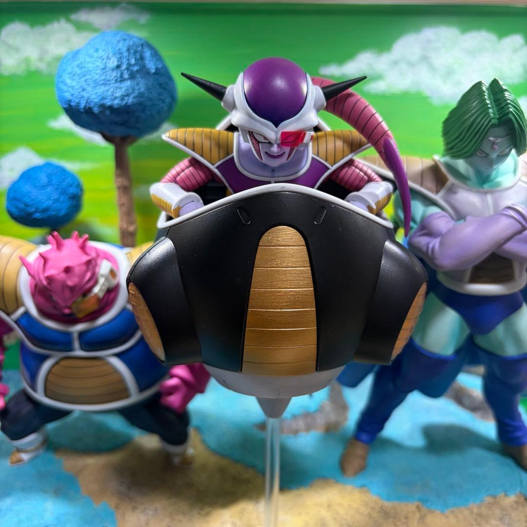 ドラゴンボール ジオラマ リペイント 自作 ナメック星 フィギュア