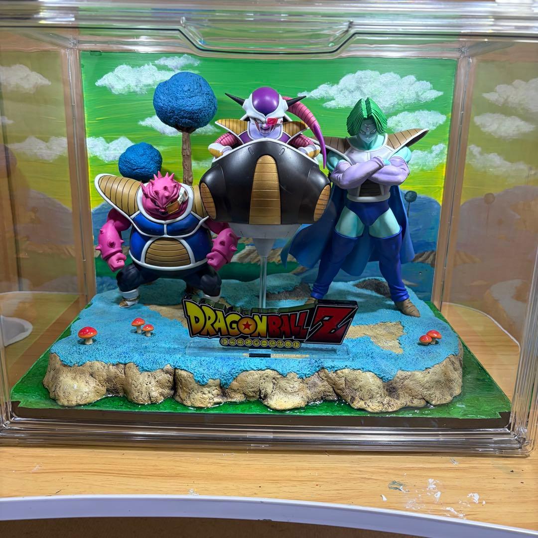 ドラゴンボール ジオラマ リペイント 自作 ナメック星 フィギュア