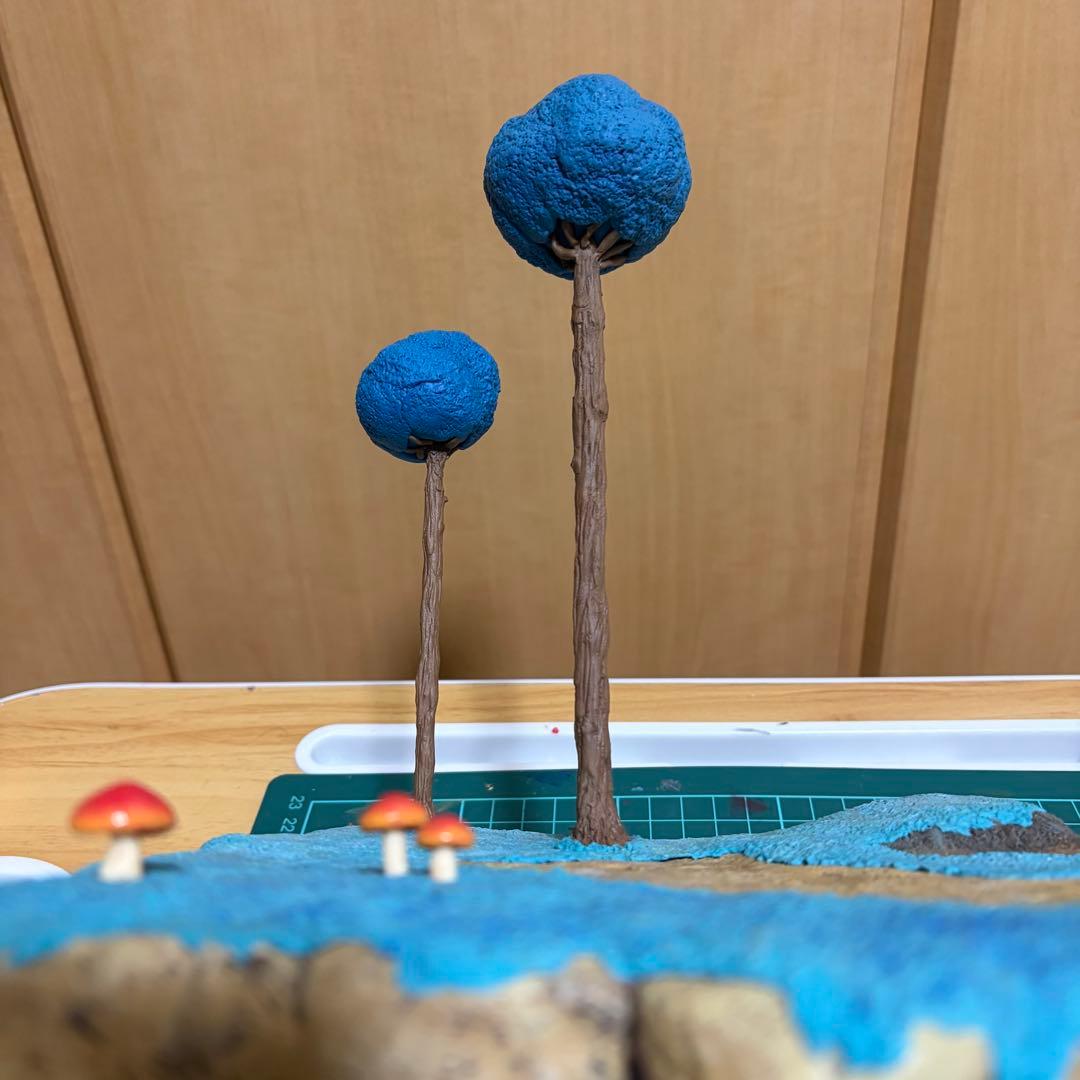 ドラゴンボール ジオラマ リペイント 自作 ナメック星 フィギュア