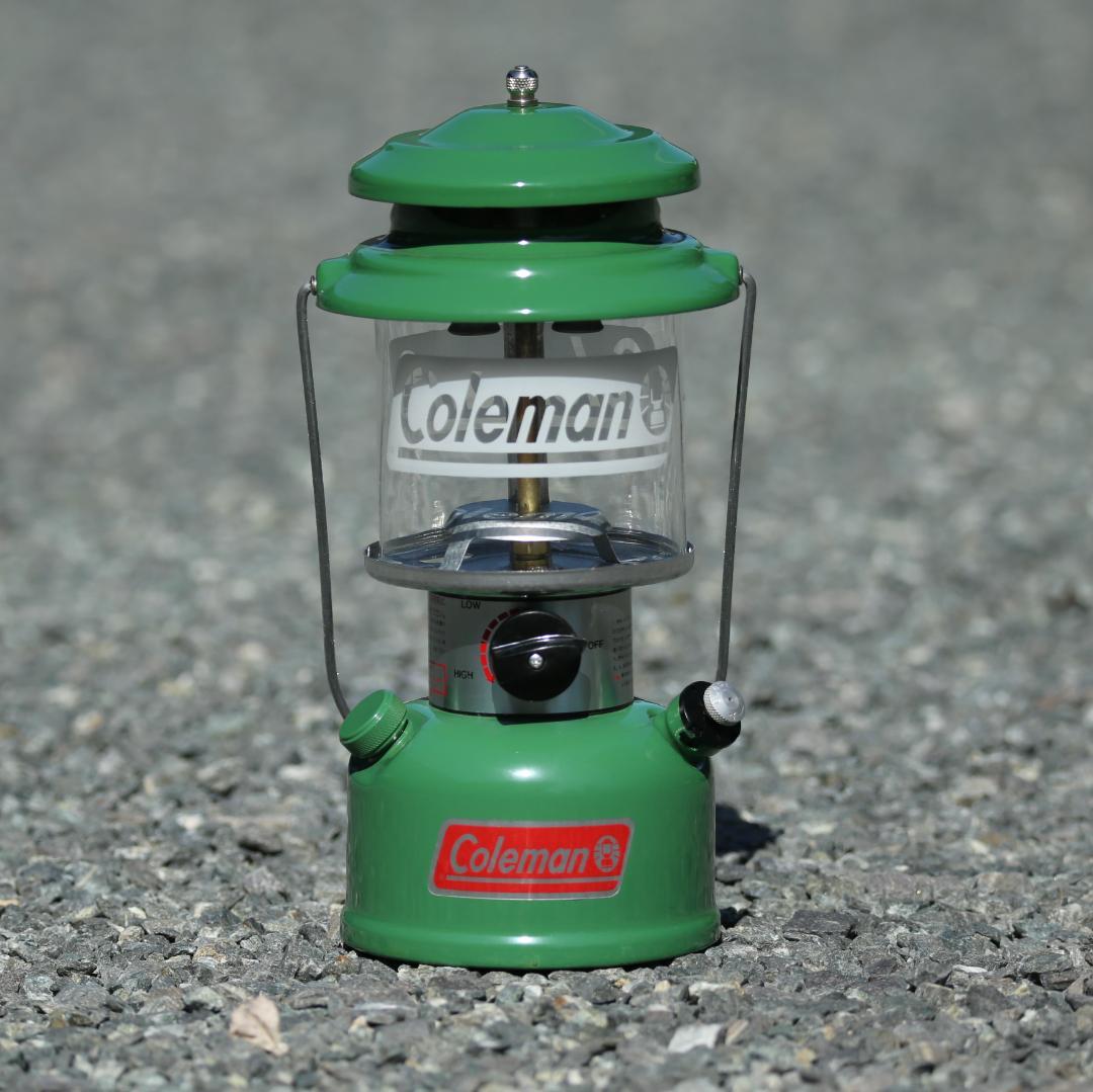 コールマン ランタン 285DX　1997（平成9）年3月　カエルカラー　超美品