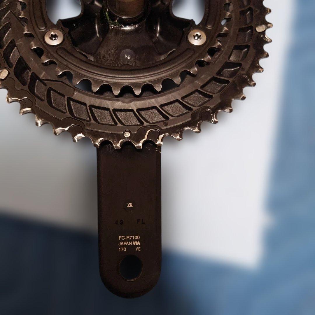 Shimano 105 クランクアーム ブラック