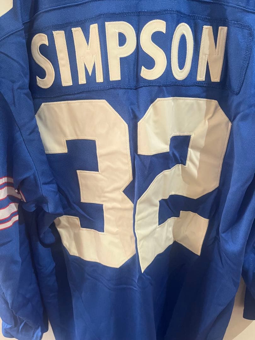 NFL　バッファロー・ビルズ O.J.シンプソン　ゲームシャツ　ユニフォーム