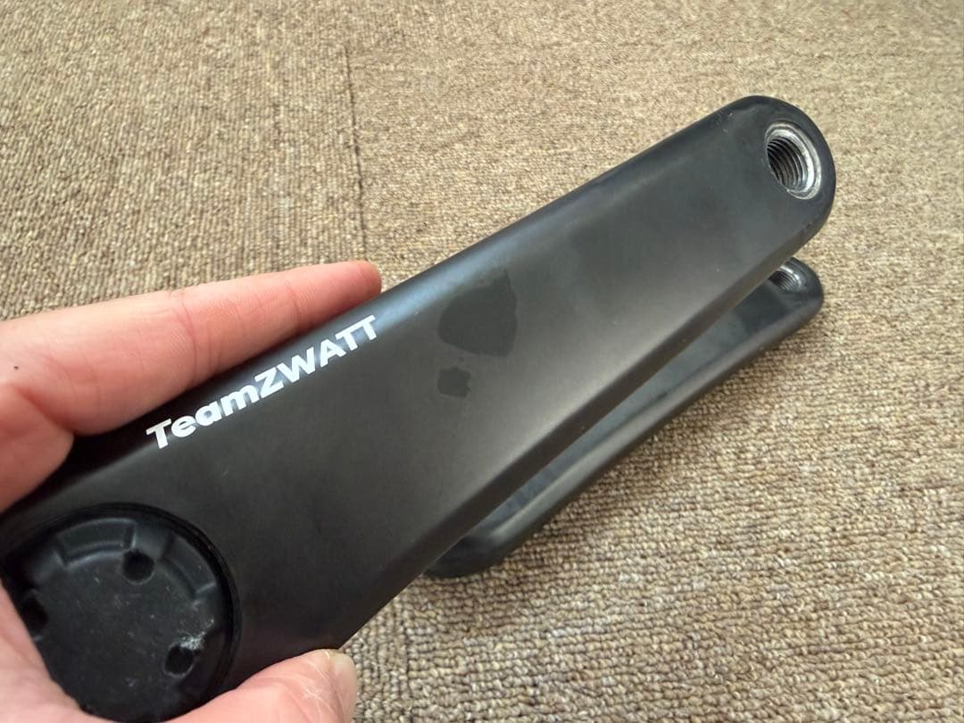 team ZWATT ÿding パワーメーター　クランク　170mm 訳あり
