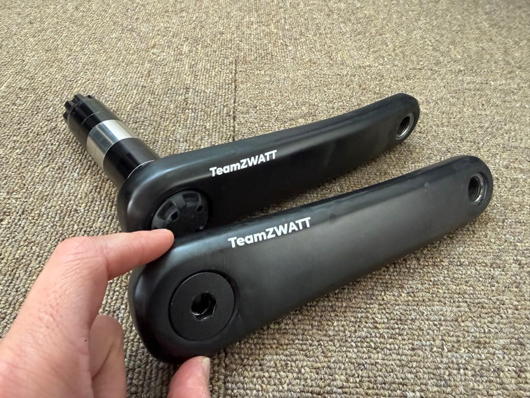 team ZWATT ÿding パワーメーター　クランク　170mm 訳あり