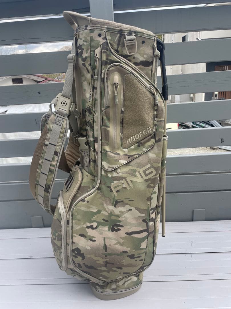 PING HOOFER スタンドキャディバッグ 迷彩柄