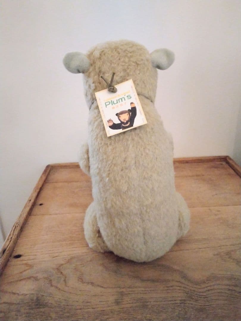 テディベア 作家　アーティストベア　ヒツジ　plum's 梅津恭子さん