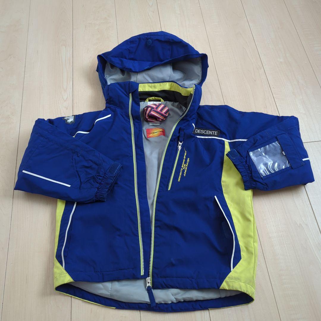 DESCENTE 子ども用スキーウェア上下セット 140サイズ