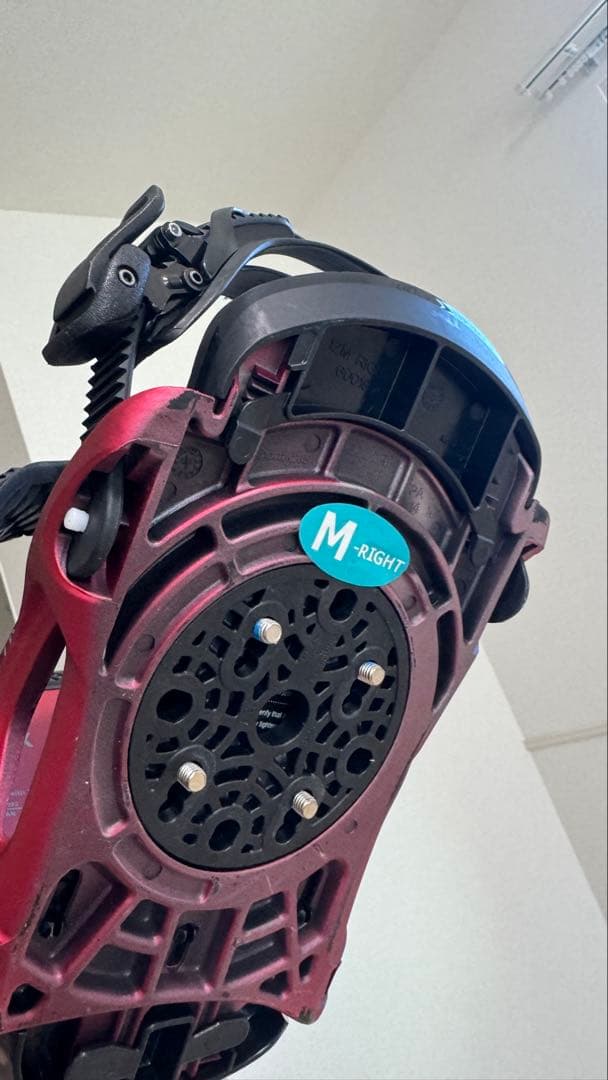 FLUX D/S ビンディング レッド/ブラック