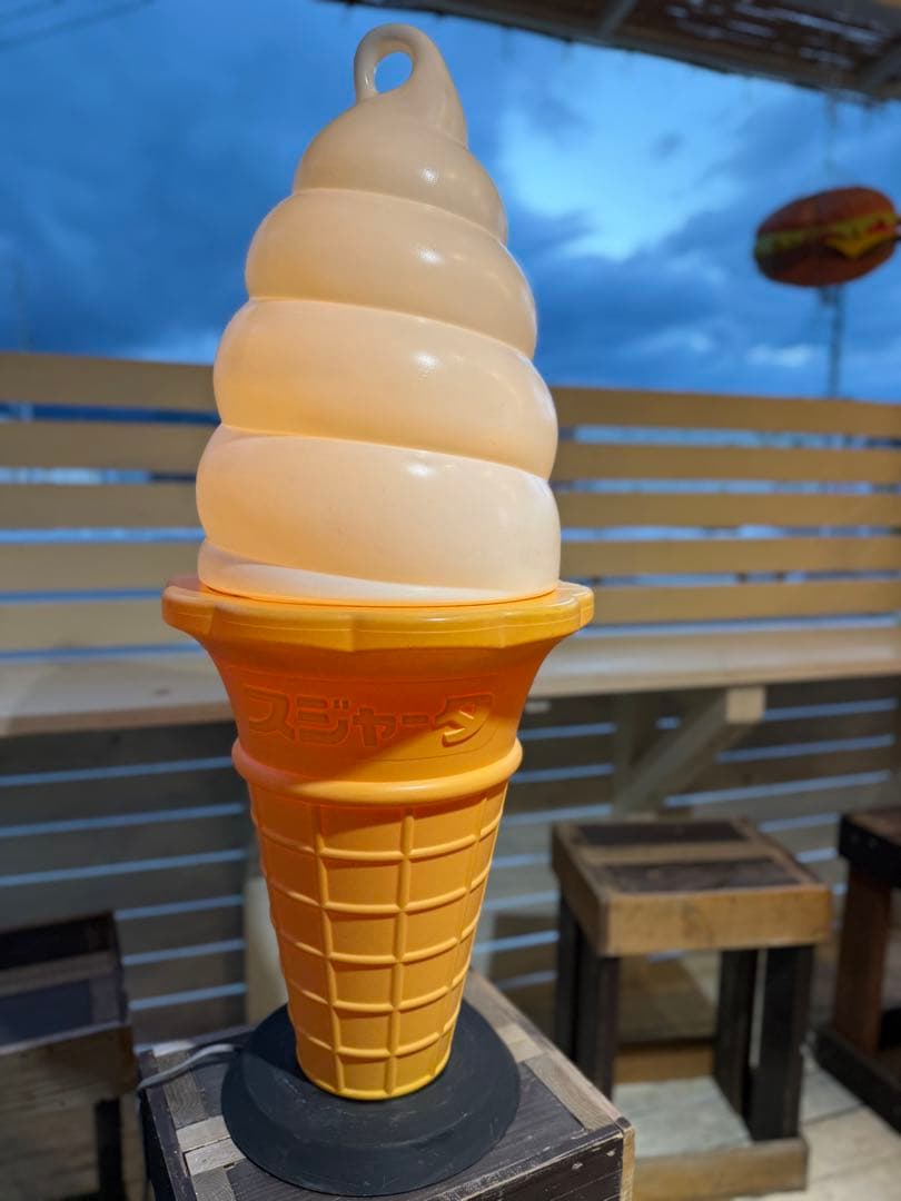 ☆のぞ☆ スジャータめいらく TOMI ソフトクリームディスプレイ A