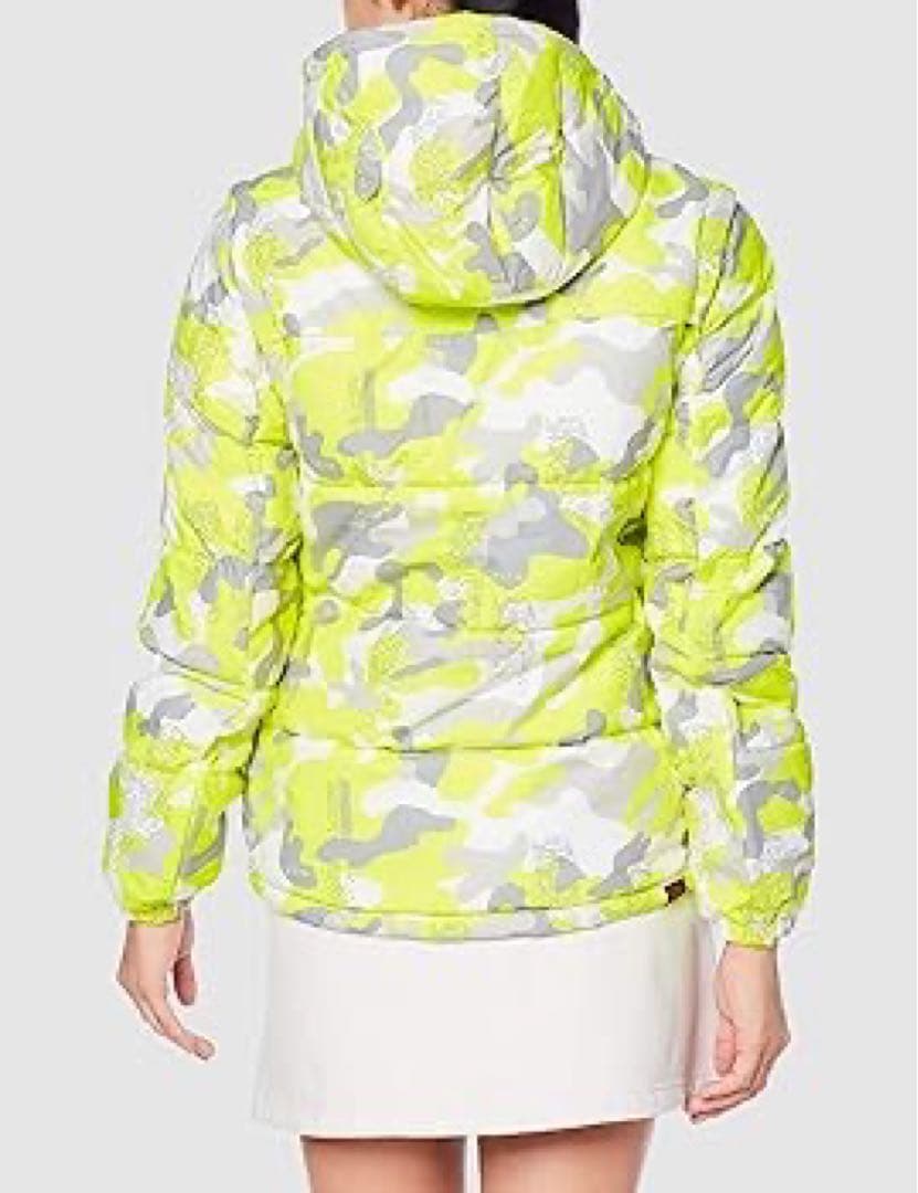 ゴルフウェア【newbalance】4WAY中綿フルジップブルゾン　迷彩柄　2