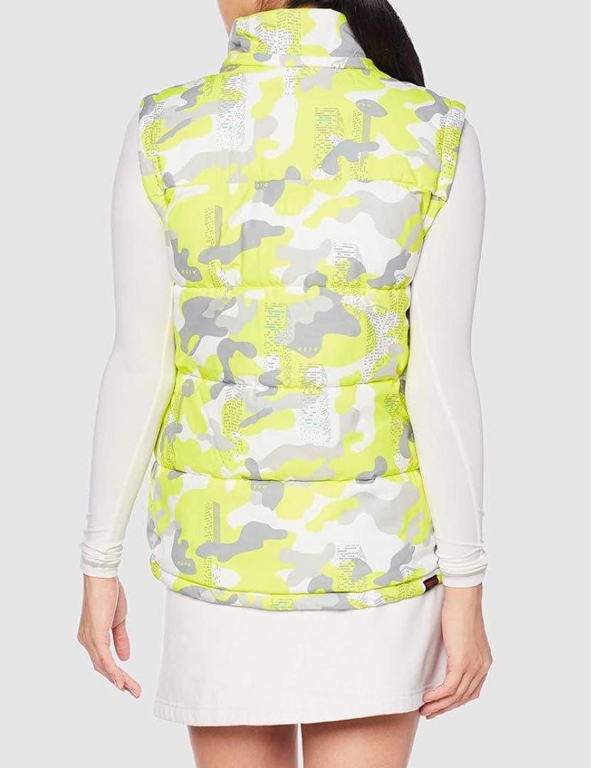 ゴルフウェア【newbalance】4WAY中綿フルジップブルゾン　迷彩柄　2