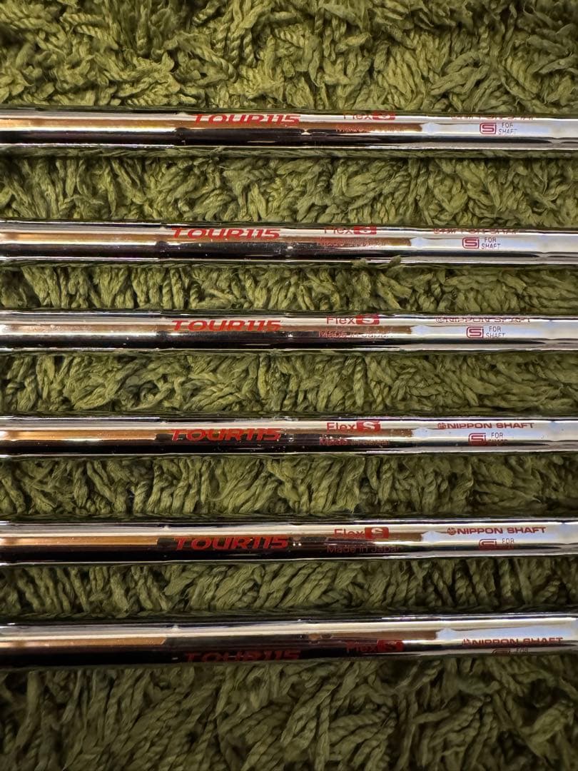 NSPRO modus tour 115 S 5〜P 6本セット