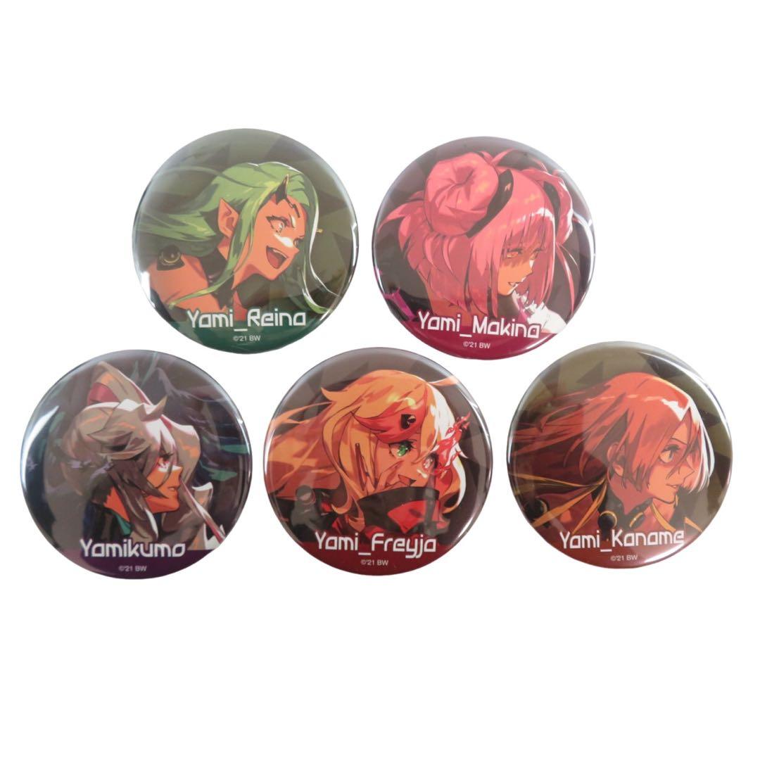 916 劇場版マクロス△ 絶対LIVE!!!!!!キャラバッジ 全10種＋1点