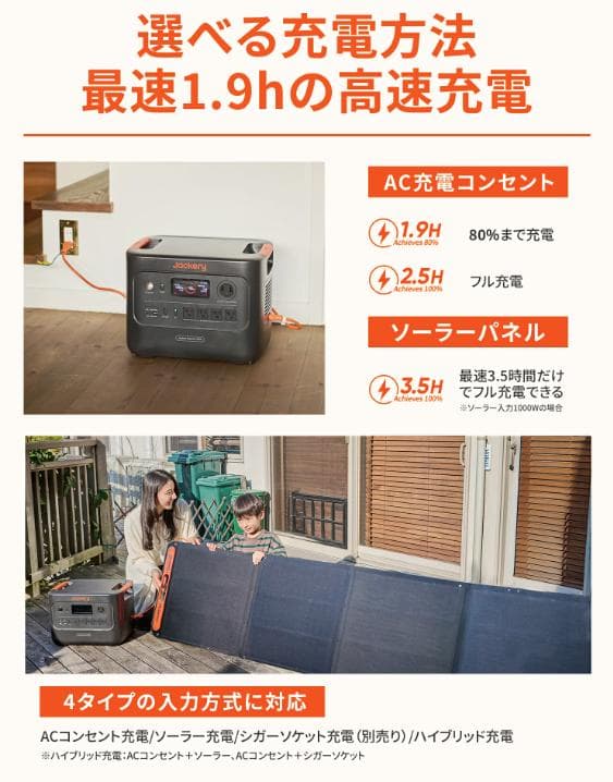 ☆期間限定☆ 外箱も未開封 Jackery 3000 New ポータブル電源