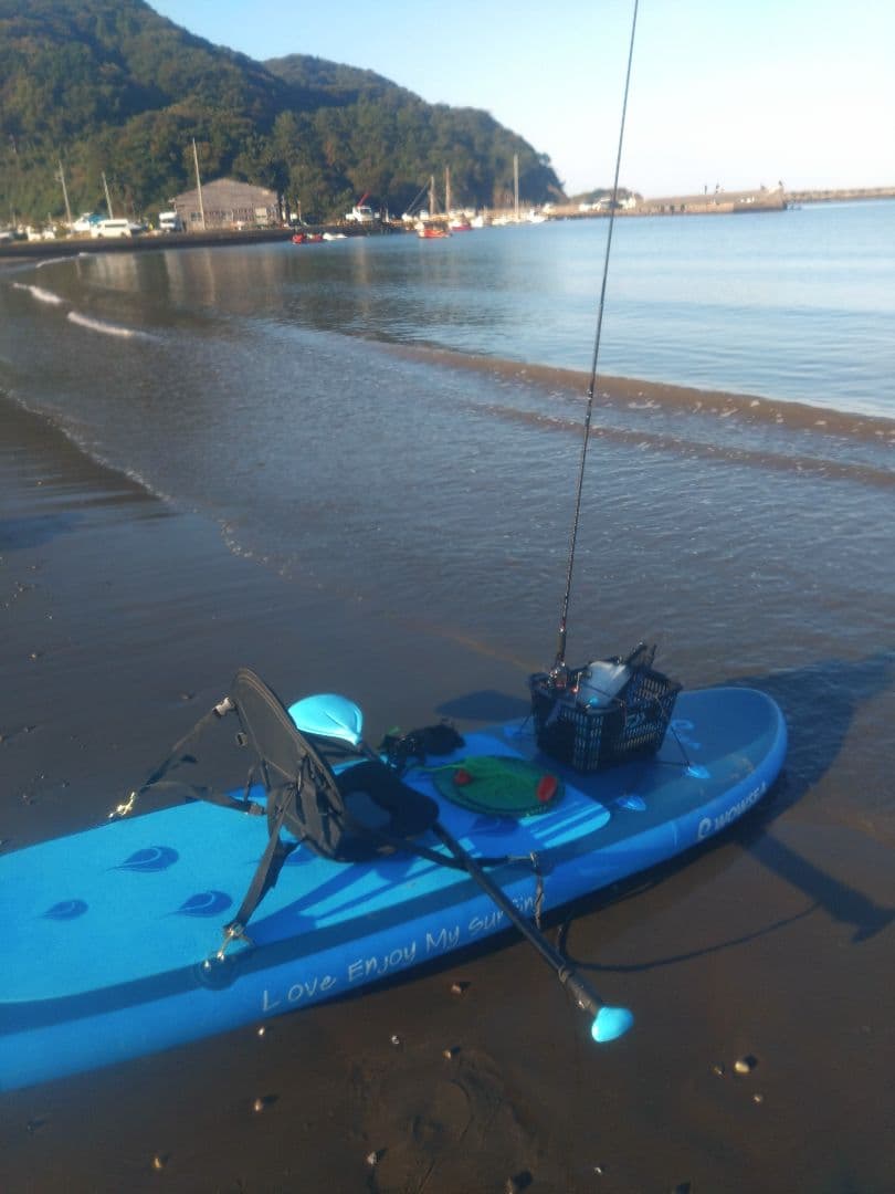 【週末値下げ】引取のみ　WOWSEA フィッシングSUP 少難ありおまけつき