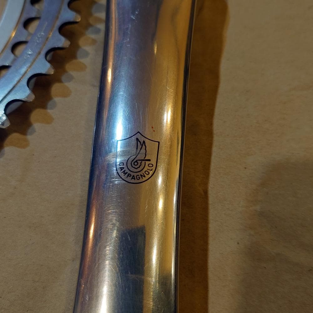 再再値下げ カンパニョーロcレコ期アテナ クランクセット170mm 52/42T