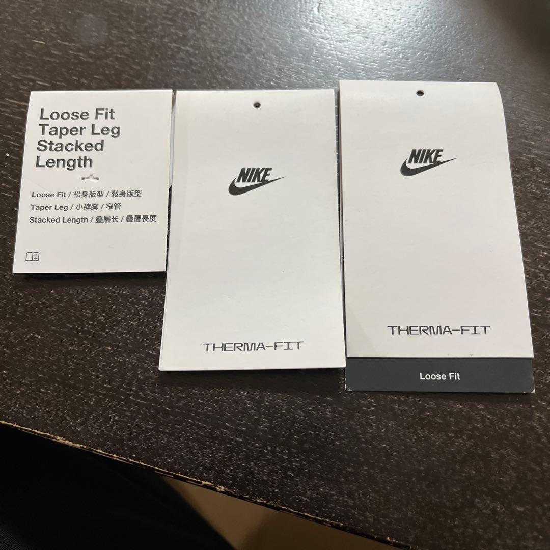 【美品】NIKEナイキ　THERMAーFIT 裏地フリース　セットアップ　XL
