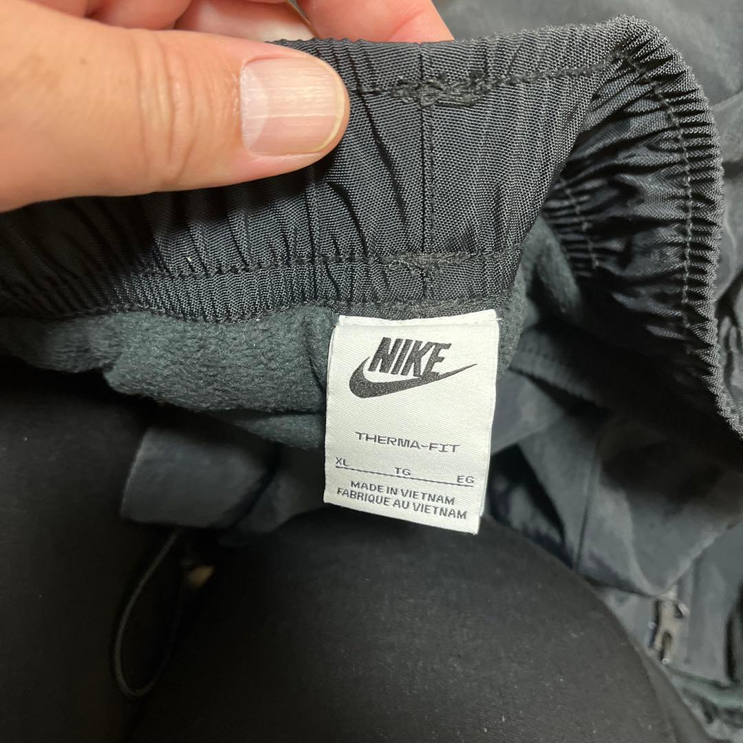 【美品】NIKEナイキ　THERMAーFIT 裏地フリース　セットアップ　XL