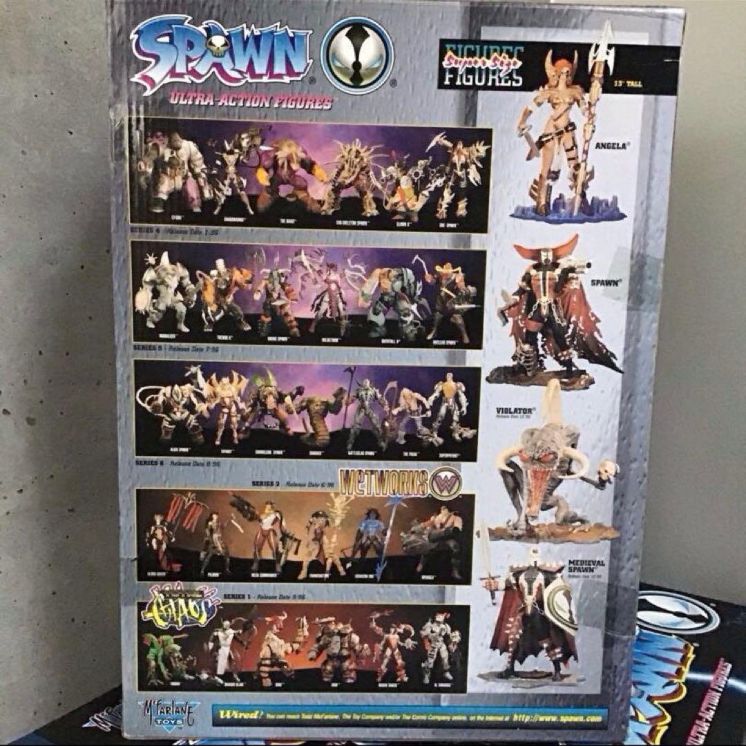 90s SPAWN スポーン フィギュア 3点セット 【新品】 スーパーサイズ